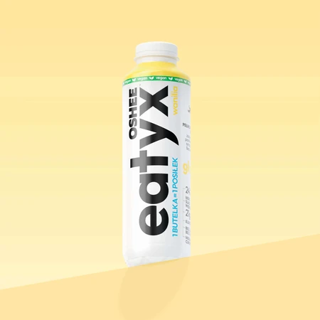 OSHEE Eatyx, готова до вживання подрібнена рідина, веганська, ванільна, 500 мл: ціни та характеристики
