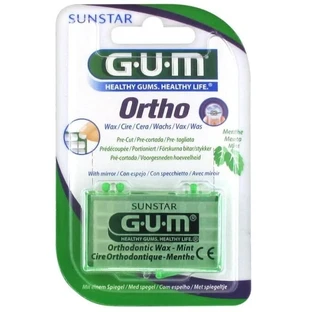 Віск Sunstar Gum Ortho, ортодонтичний, м'ятний смак