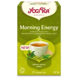 Органічний ранковий енергетичний чай, 17 пакетиків, Yogi Tea