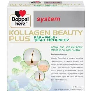 Kollagen System Beauty Plus, 10 флаконов, Doppelherz