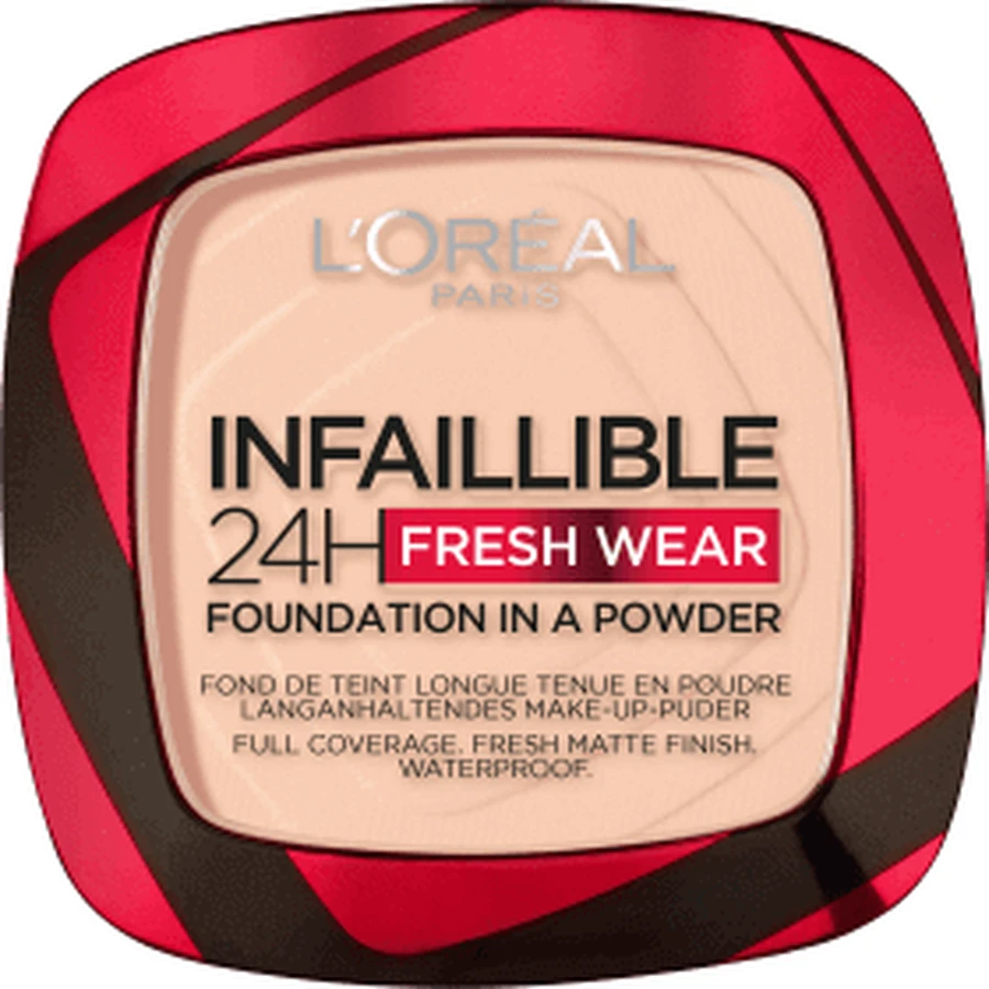 Loreal Paris Infaillible 24H Fresh Wear compact 180 Рожевий пісок, 9 г: ціни та характеристики