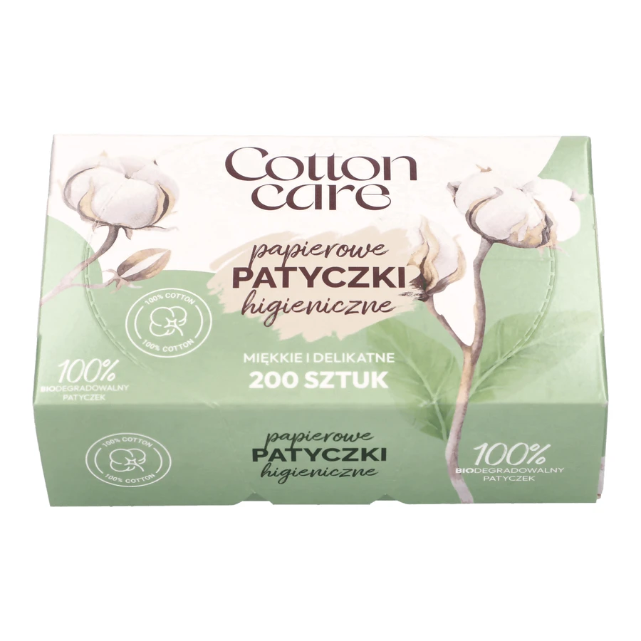 CottonCare, ватні палички, 200 шт: ціни та характеристики