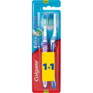 Зубна щітка Colgate Extra Clean Medium, 2 шт.
