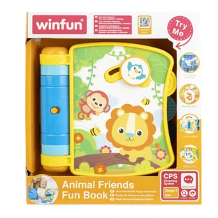 Интерактивная карточка со звуками, от 6 месяцев, Winfun