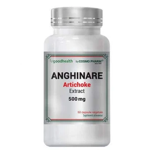 Экстракт артишока, 500 мг, 60 капсул, Cosmo Pharm