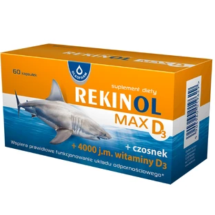 Rekinol Max D3, 60 капсул
