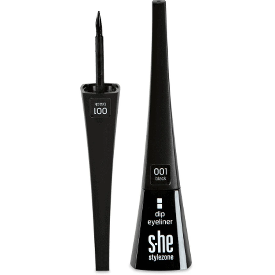 S-he color&style Рідка підводка для очей 160/001, 1 шт.: ціни та характеристики