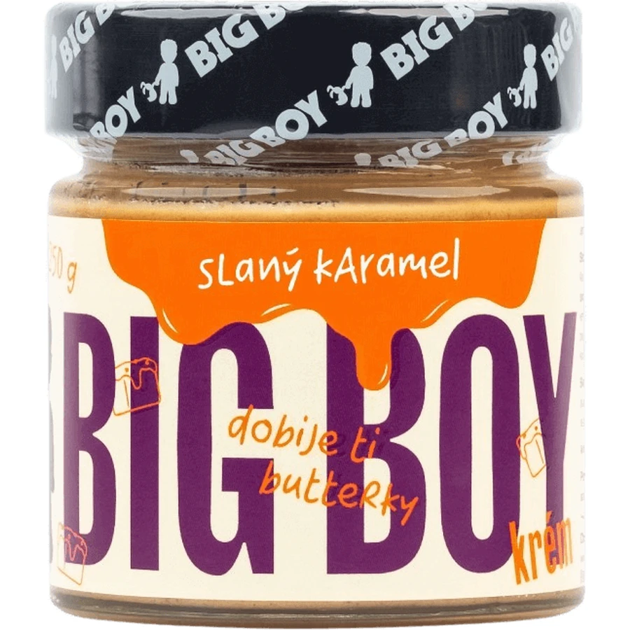 Big Boy Солодко-солоний крем зі смаком солоної карамелі. 250 г: ціни та характеристики