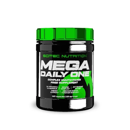 Scitec Nutrition Mega Daily One 1×120 cps, дієтична добавка: ціни та характеристики