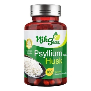 Лушпиння псиліуму, 180 капсул, Niksen