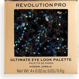 Revolution PRO, Ultimate Eye Look Hidden Jewels, палетка тіней для повік 1×3,2 г, палетка тіней для повік