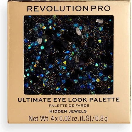 Revolution PRO, Ultimate Eye Look Hidden Jewels, палитра теней для век 1×3,2 г, палитра теней для век: цены и характеристики