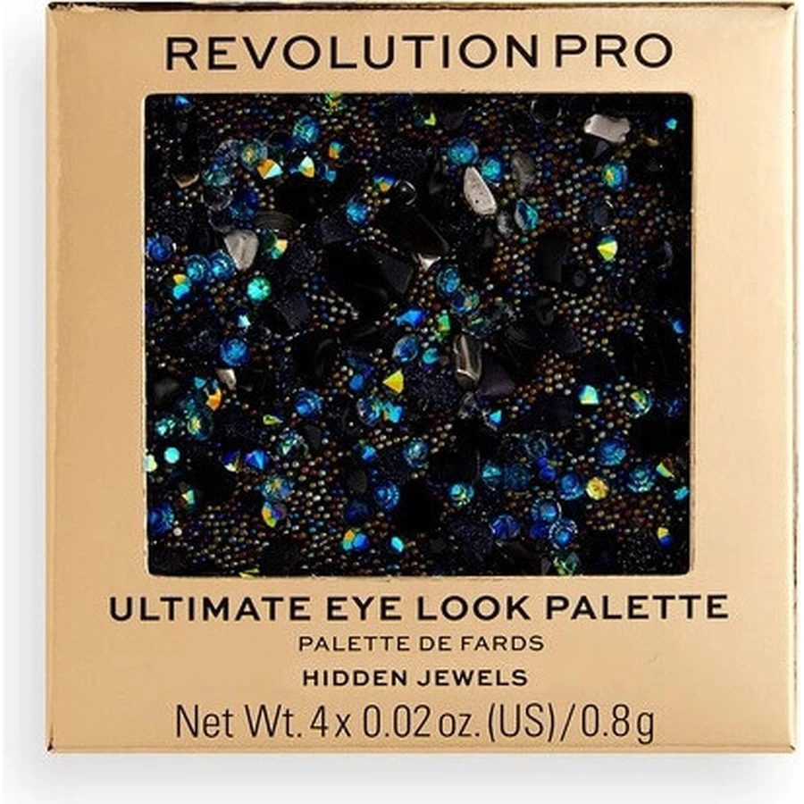 Revolution PRO, Ultimate Eye Look Hidden Jewels, палитра теней для век 1×3,2 г, палитра теней для век: цены и характеристики