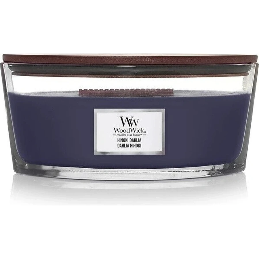 WoodWick Boat свічка Hinoki Dahlia 1×453,6 г, ароматична свічка: ціни та характеристики