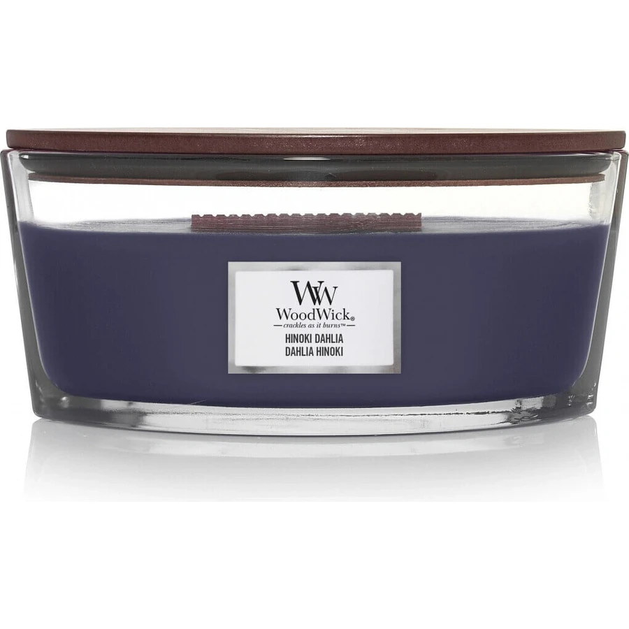 WoodWick Boat свічка Hinoki Dahlia 1×453,6 г, ароматична свічка: ціни та характеристики