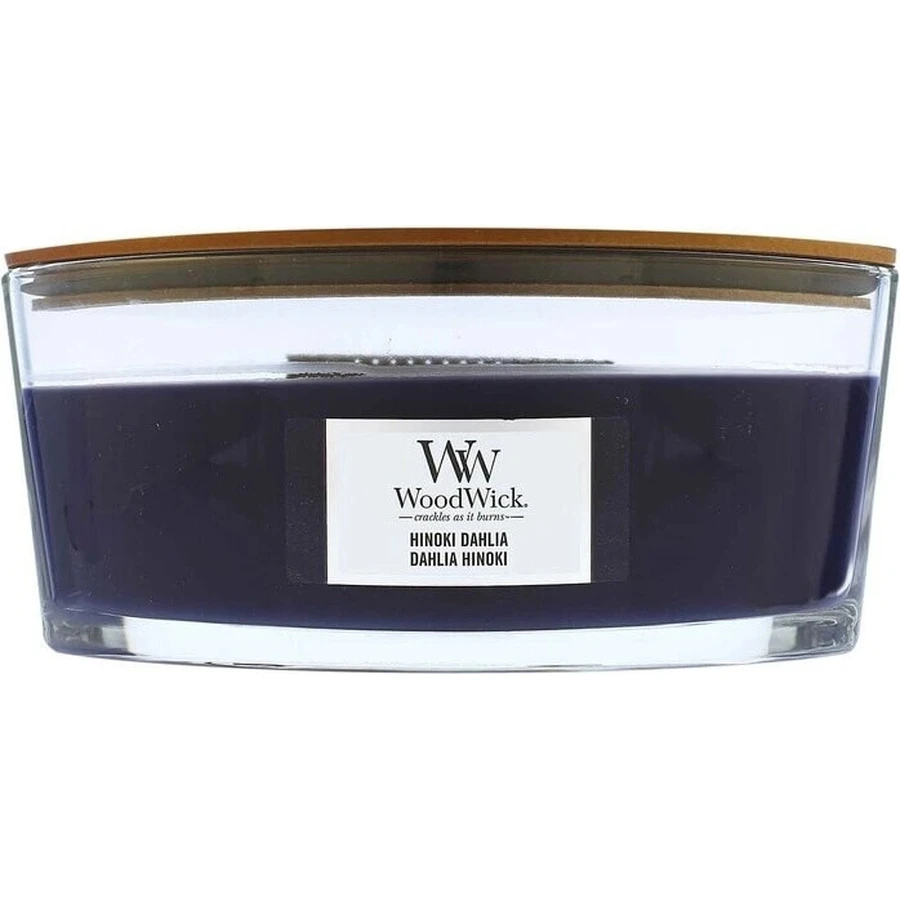 WoodWick Boat свічка Hinoki Dahlia 1×453,6 г, ароматична свічка: ціни та характеристики