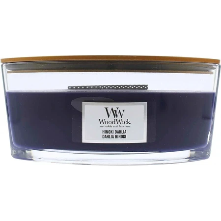 WoodWick Boat свічка Hinoki Dahlia 1×453,6 г, ароматична свічка: ціни та характеристики