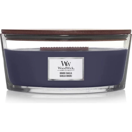 WoodWick Boat свічка Hinoki Dahlia 1×453,6 г, ароматична свічка: ціни та характеристики