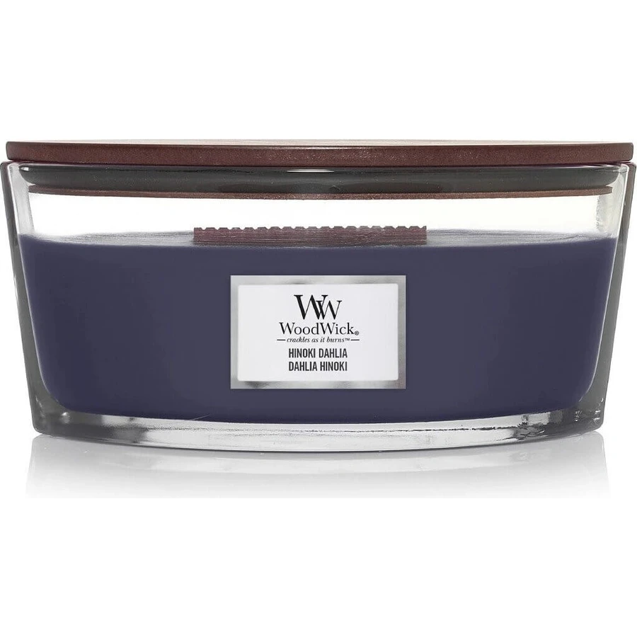 WoodWick Boat свічка Hinoki Dahlia 1×453,6 г, ароматична свічка: ціни та характеристики