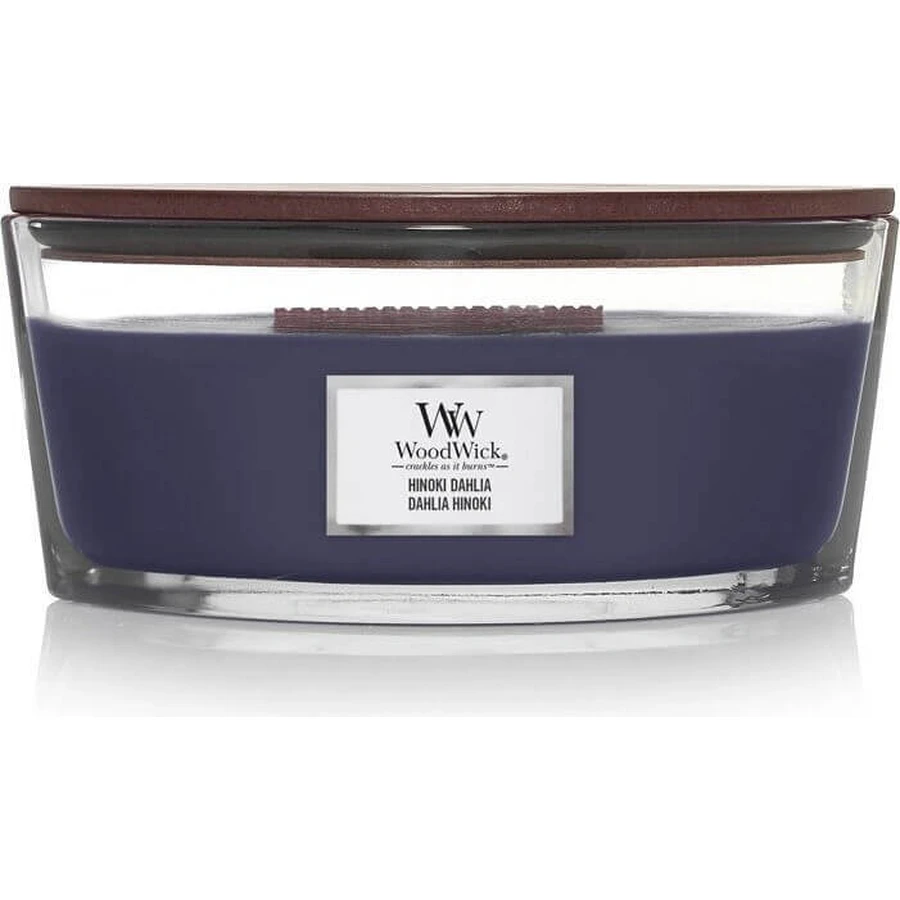 WoodWick Boat свічка Hinoki Dahlia 1×453,6 г, ароматична свічка: ціни та характеристики