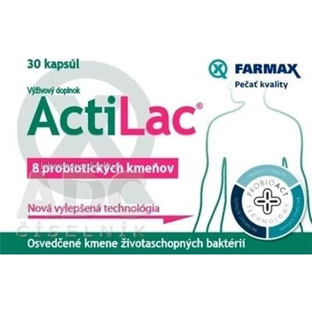 NEURAX ACTILAC 1×30 cps, пробиотик: цены и характеристики