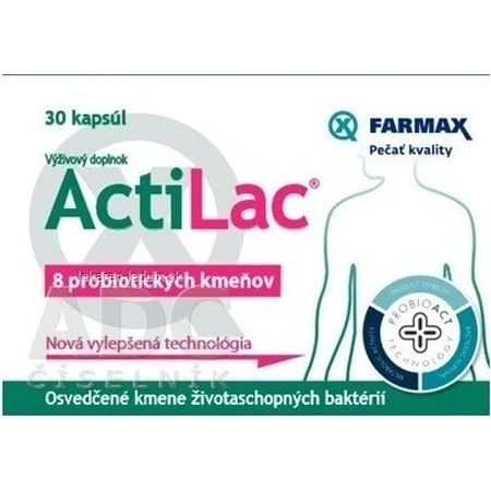 NEURAX ACTILAC 1×30 cps, пробиотик: цены и характеристики