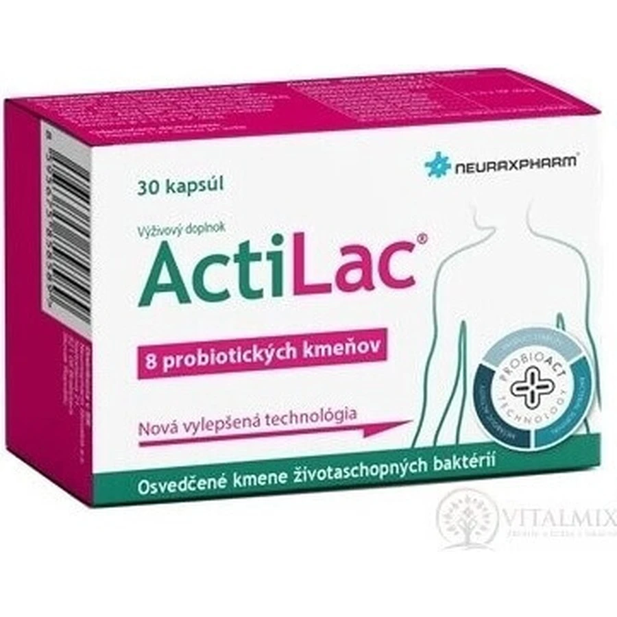 NEURAX ACTILAC 1×30 cps, пробиотик: цены и характеристики