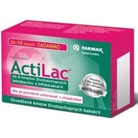 NEURAX ACTILAC 1×30 cps, пробиотик: цены и характеристики