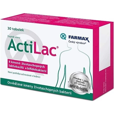 NEURAX ACTILAC 1×30 cps, пробиотик: цены и характеристики