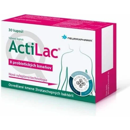 NEURAX ACTILAC 1×30 cps, пробиотик: цены и характеристики