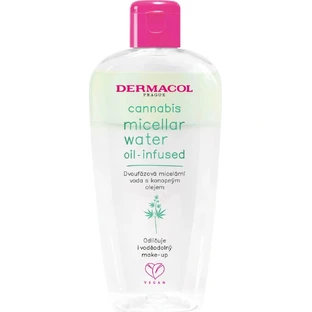 Двухфазная мицеллярная вода Dermacol Cannabis 1×200 мл, мицеллярная вода
