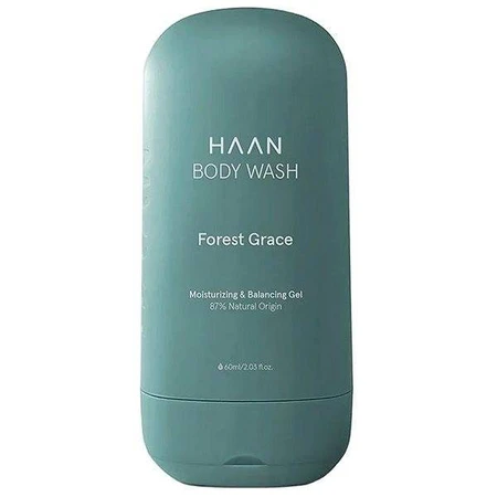 Гель для душа HAAN Forest Grace travel с пребиотиками 1×60 мл, гель для душа: цены и характеристики