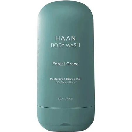 Гель для душа HAAN Forest Grace travel с пребиотиками 1×60 мл, гель для душа: цены и характеристики