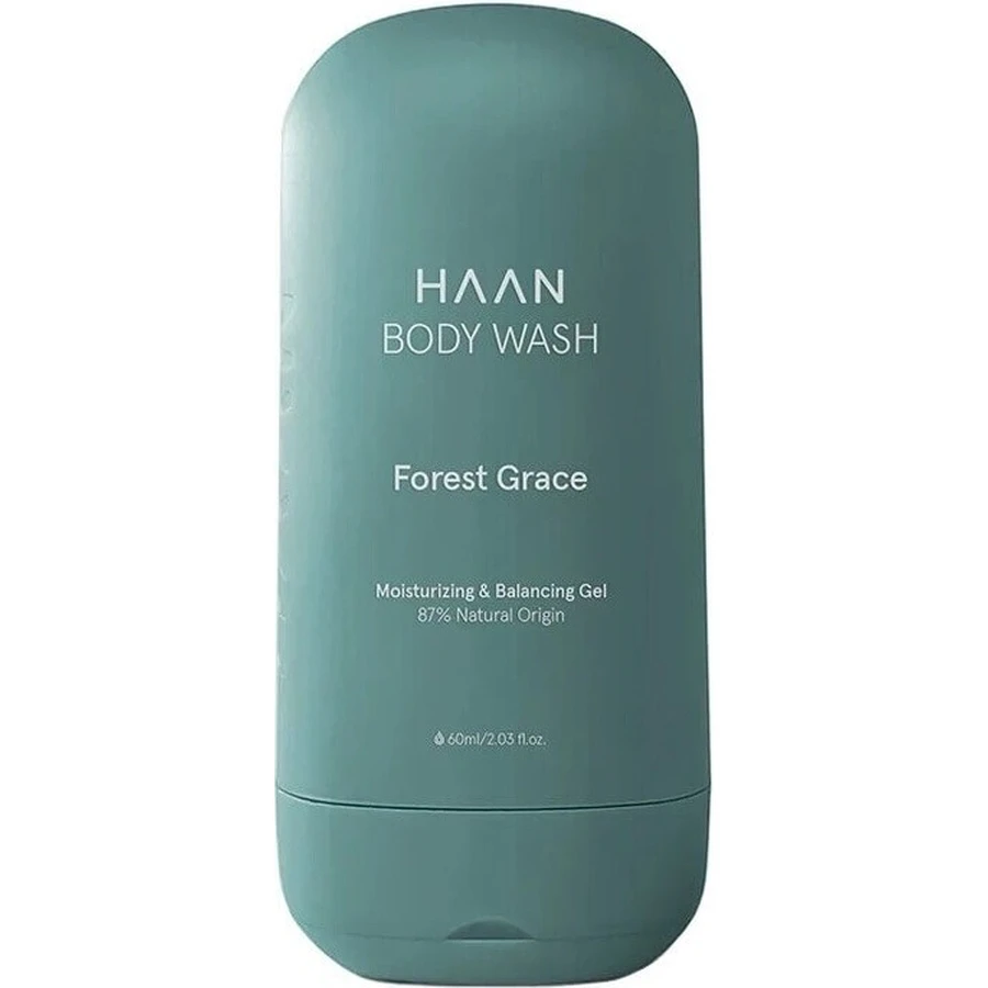 Гель для душа HAAN Forest Grace travel с пребиотиками 1×60 мл, гель для душа: цены и характеристики