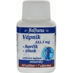 MedPharma CALCIUM 333,3 мг + магний + цинк 1×37 табл, кальций + магний + цинк: цены и характеристики