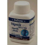 MedPharma CALCIUM 333,3 мг + магний + цинк 1×37 табл, кальций + магний + цинк: цены и характеристики