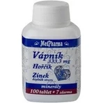MedPharma CALCIUM 333,3 мг + магний + цинк 1×37 табл, кальций + магний + цинк: цены и характеристики