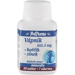 MedPharma CALCIUM 333,3 мг + магний + цинк 1×37 табл, кальций + магний + цинк: цены и характеристики