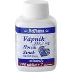 MedPharma CALCIUM 333,3 мг + магний + цинк 1×37 табл, кальций + магний + цинк: цены и характеристики