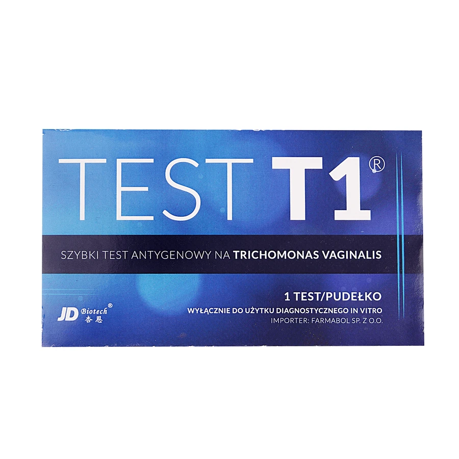 JD Biotech Test T1, быстрый тест на антиген Trichomonas vaginalis, 1 штука: цены и характеристики