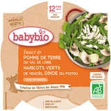 Babybio Menu картофель и фасоль с кусочками индейки 230 г