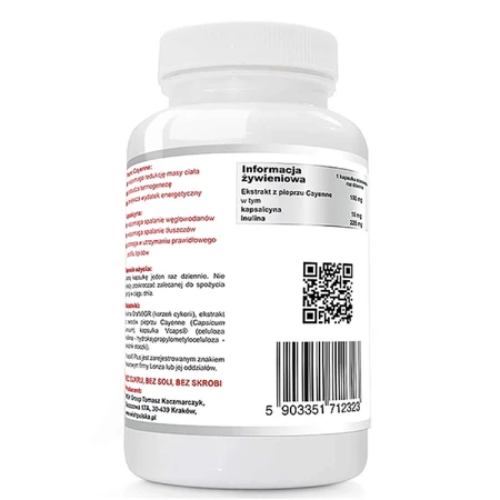 Wish Capsaicin Extract Forte 10 mg + Prebiotic, 120 капсул: цены и характеристики