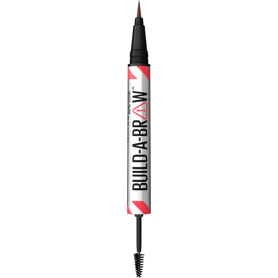 Maybelline New York Build A Brow 257 Medium Brown маркер и гель для обеих бровей: цены и характеристики