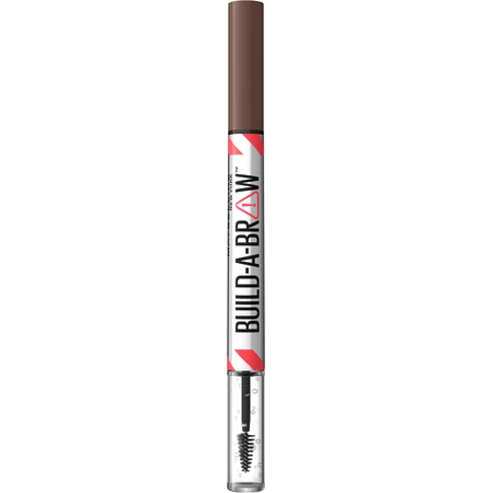 Maybelline New York Build A Brow 257 Medium Brown маркер и гель для обеих бровей: цены и характеристики