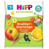 Хрусткі зірочки з яблуком, апельсином та чорною смородиною, 30 г, Hipp