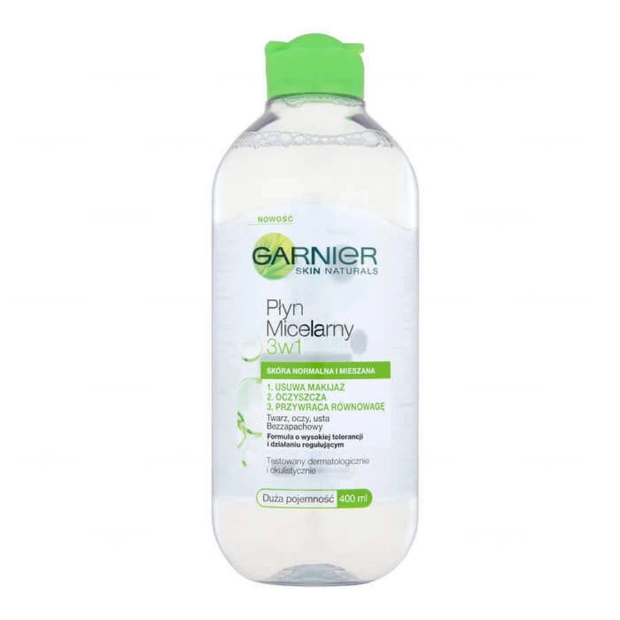 Garnier, Skin Naturals, Мицеллярный лосьон 3в1 для нормальной и комбинированной кожи, 400 мл: цены и характеристики