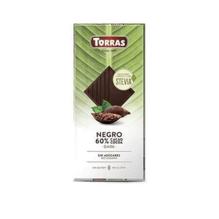 Темный шоколад с 60% какао, 100 г, Торрас: цены и характеристики