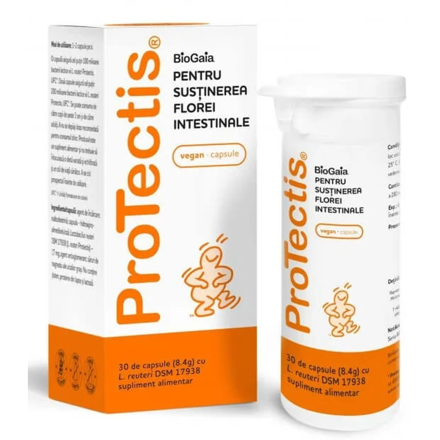 Пробиотики BioGaia Protectis, 30 капсул: цены и характеристики