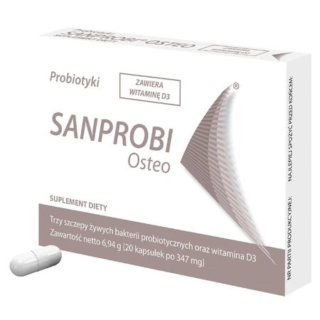 SanProbi Osteo, 20 капсул: ціни та характеристики