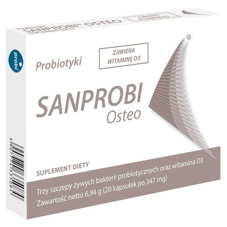 SanProbi Osteo, 20 капсул: ціни та характеристики